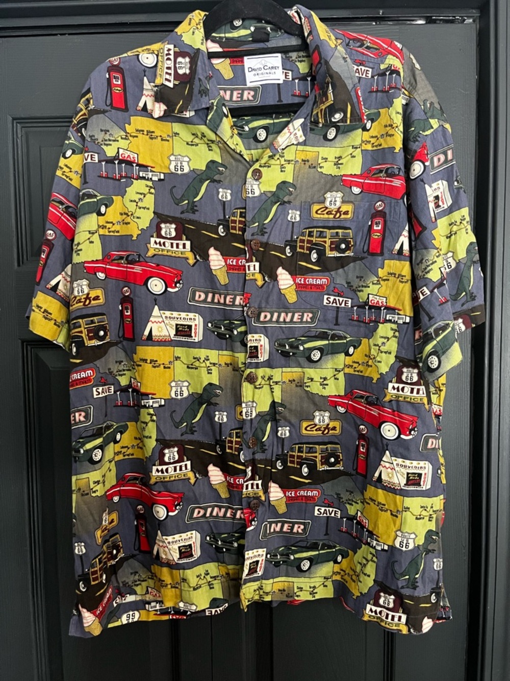David Carey Originals Men’s Roadtrip Buttondown Shirt